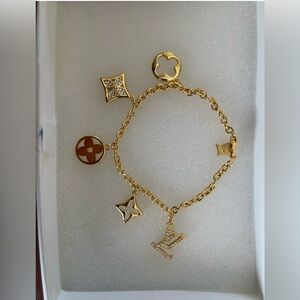 Gold Charm Bracelet
